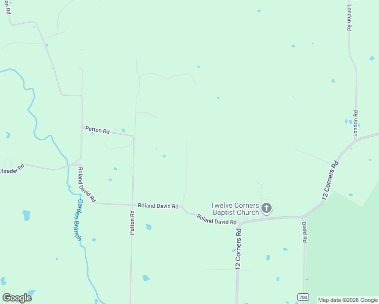 map of restaurants, bars, coffee shops, grocery stores, and more near 13800 Roland David Road in Pea Ridge