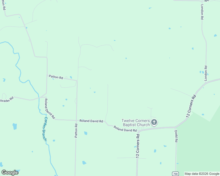 map of restaurants, bars, coffee shops, grocery stores, and more near 13800 Roland David Road in Pea Ridge