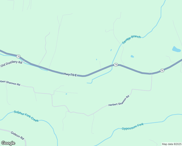 map of restaurants, bars, coffee shops, grocery stores, and more near 7070 Tennessee 76 in Springfield