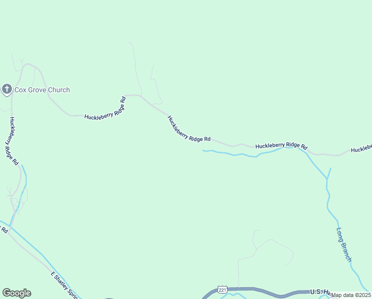 map of restaurants, bars, coffee shops, grocery stores, and more near 2288 Huckleberry Ridge Road in Crumpler