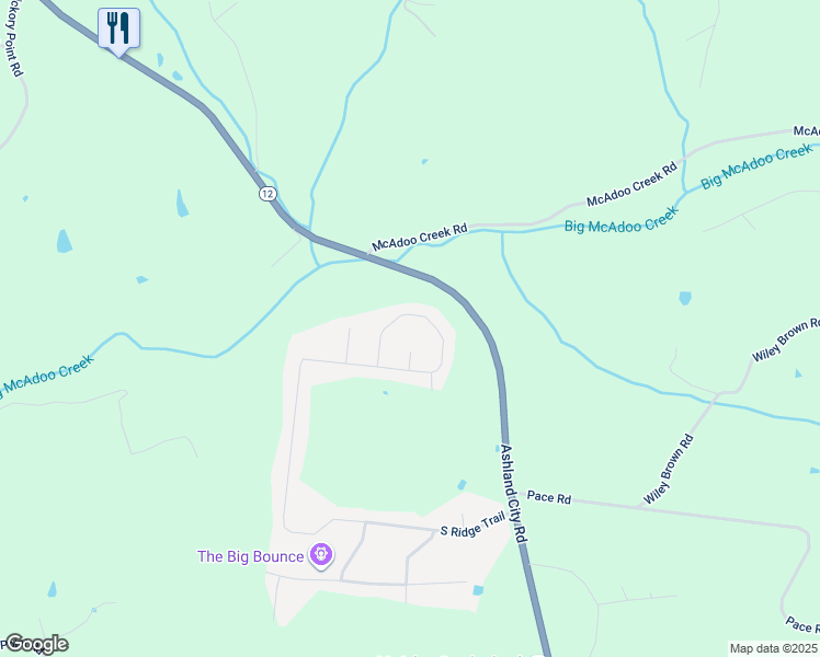 map of restaurants, bars, coffee shops, grocery stores, and more near 1441 Hereford Boulevard in Clarksville
