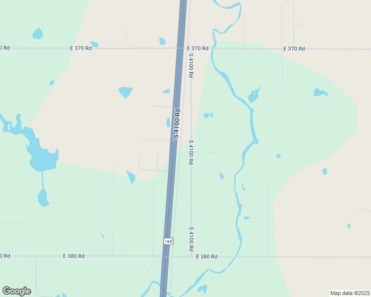 map of restaurants, bars, coffee shops, grocery stores, and more near 7003 East 375 Road in Oologah