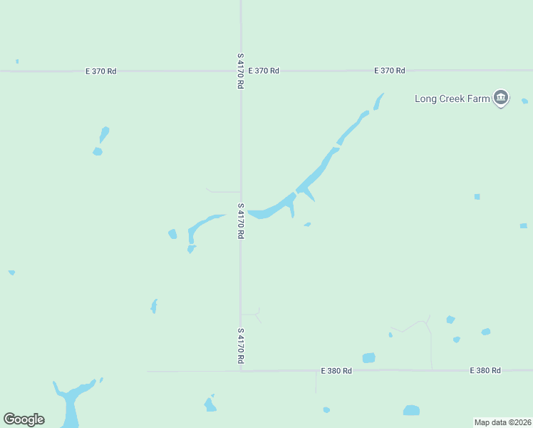 map of restaurants, bars, coffee shops, grocery stores, and more near South 4170 Road in Claremore