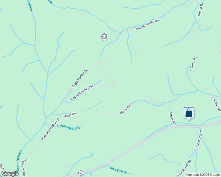 map of restaurants, bars, coffee shops, grocery stores, and more near 211 Wm Hawkins Lane in Mountain City