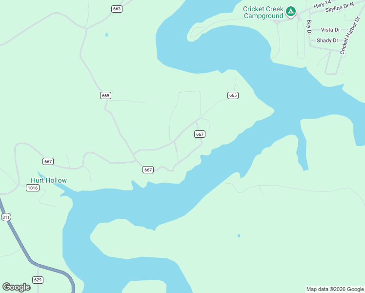 map of restaurants, bars, coffee shops, grocery stores, and more near 1270 County Road 667 in Oak Grove