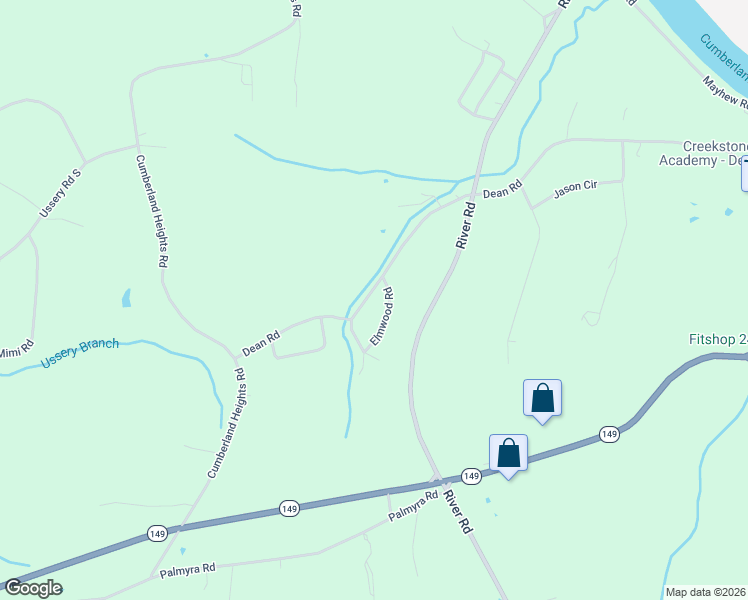 map of restaurants, bars, coffee shops, grocery stores, and more near 603 Dean Road in Clarksville