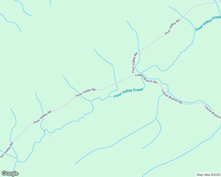 map of restaurants, bars, coffee shops, grocery stores, and more near 1399 Poor Valley Rd in Rogersville