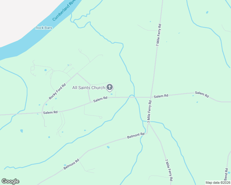 map of restaurants, bars, coffee shops, grocery stores, and more near 881 Salem Road in Clarksville