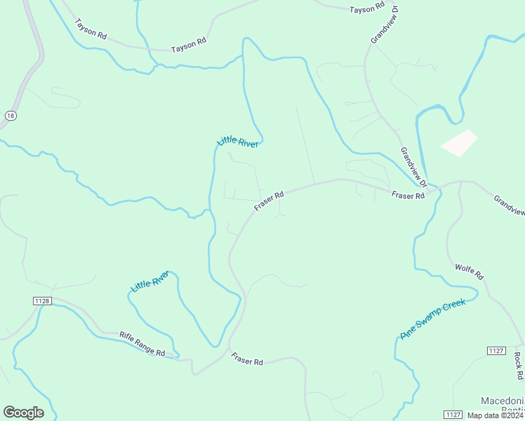 map of restaurants, bars, coffee shops, grocery stores, and more near 607 Fraser Road in Sparta