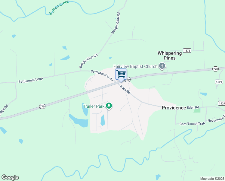 map of restaurants, bars, coffee shops, grocery stores, and more near 6290 North Carolina 770 in Stoneville