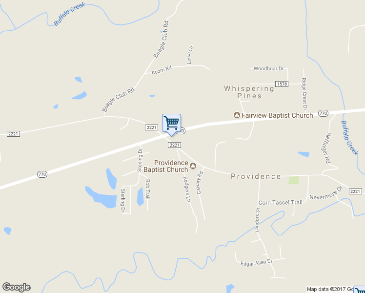 map of restaurants, bars, coffee shops, grocery stores, and more near 1039 Eden Road in Stoneville