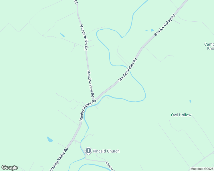 map of restaurants, bars, coffee shops, grocery stores, and more near 837 Stanley Valley Road in Rogersville