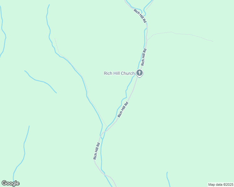 map of restaurants, bars, coffee shops, grocery stores, and more near 2115 Rich Hill Road in Creston