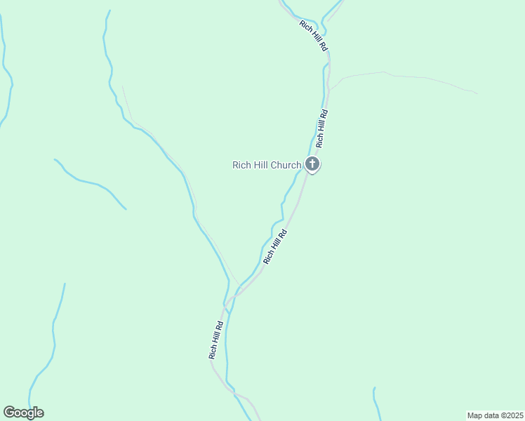 map of restaurants, bars, coffee shops, grocery stores, and more near 2115 Rich Hill Road in Creston