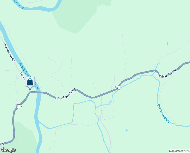map of restaurants, bars, coffee shops, grocery stores, and more near 11459 U.S. Highway 221 North in Scottville