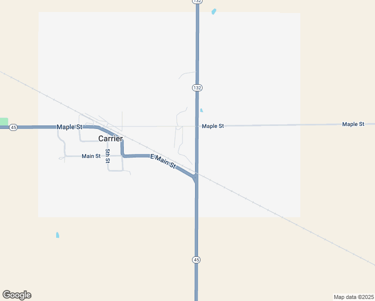 map of restaurants, bars, coffee shops, grocery stores, and more near 501 Maple Street in Carrier