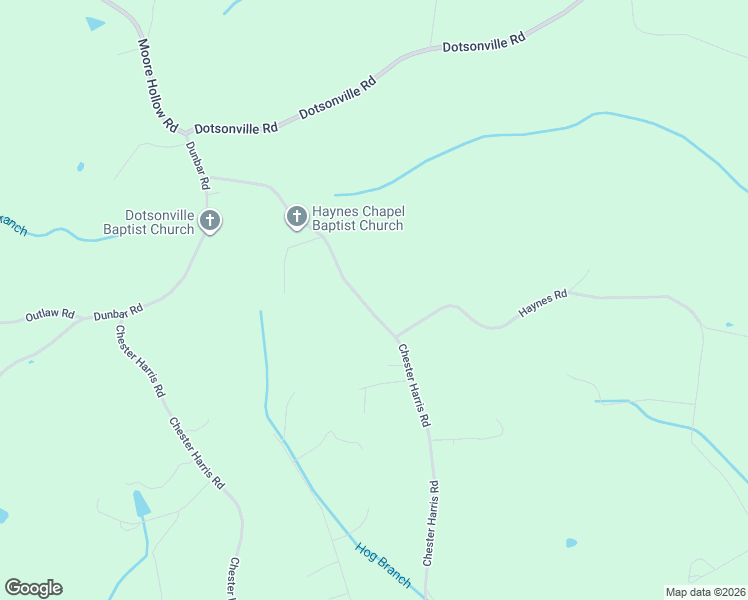 map of restaurants, bars, coffee shops, grocery stores, and more near 1940 Chester Harris Road in Woodlawn