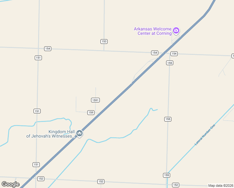 map of restaurants, bars, coffee shops, grocery stores, and more near 6475 U.S. 67 in Corning