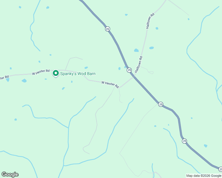 map of restaurants, bars, coffee shops, grocery stores, and more near 200-220 West Hester Road in Cottontown