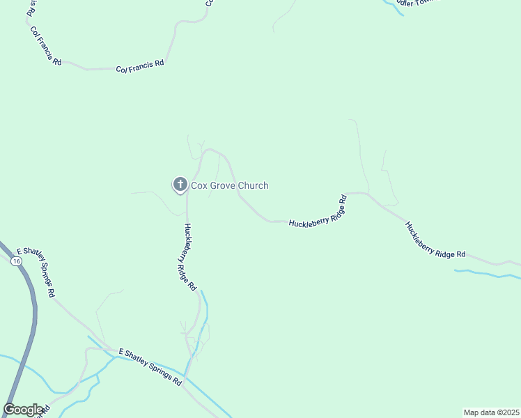map of restaurants, bars, coffee shops, grocery stores, and more near 1415 Huckleberry Ridge Road in Crumpler