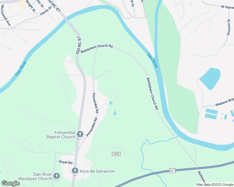 map of restaurants, bars, coffee shops, grocery stores, and more near 212 Nature Lane in Eden
