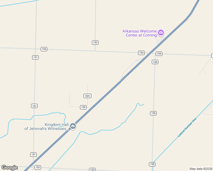 map of restaurants, bars, coffee shops, grocery stores, and more near 6475 U.S. 67 in Corning