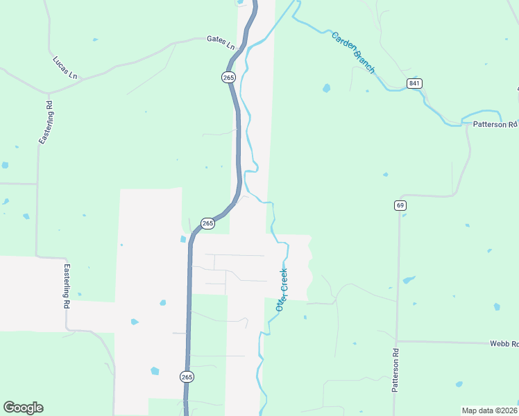 map of restaurants, bars, coffee shops, grocery stores, and more near 4020 Hayden Road in Pea Ridge