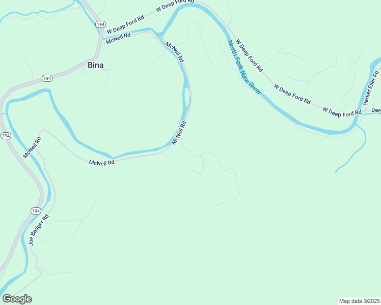 map of restaurants, bars, coffee shops, grocery stores, and more near Bobby Rash Road in Ashe County