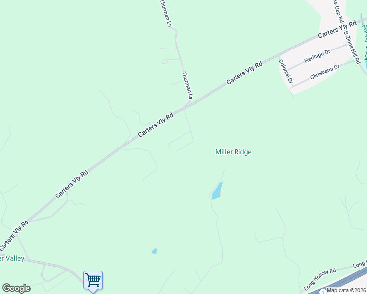 map of restaurants, bars, coffee shops, grocery stores, and more near 424 Carter Valley Road in Rogersville