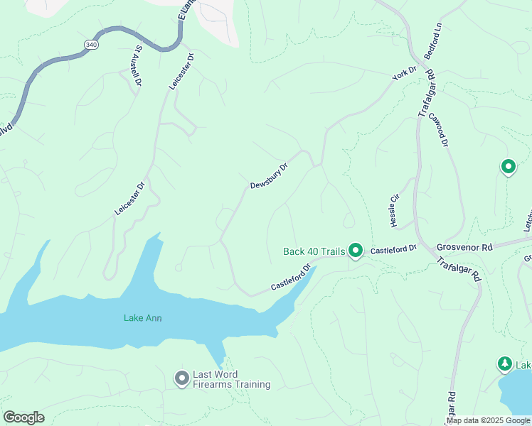 map of restaurants, bars, coffee shops, grocery stores, and more near 20 Pickering Drive in Bella Vista
