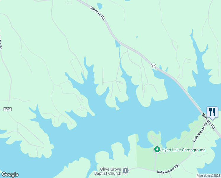 map of restaurants, bars, coffee shops, grocery stores, and more near 54 Summerlyn Place in Semora