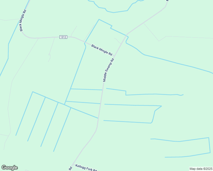 map of restaurants, bars, coffee shops, grocery stores, and more near 529 Middle Swamp Road in Corapeake
