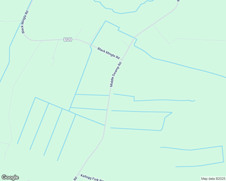 map of restaurants, bars, coffee shops, grocery stores, and more near 529 Middle Swamp Road in Corapeake