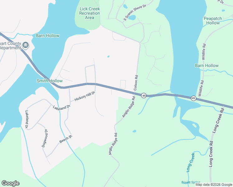 map of restaurants, bars, coffee shops, grocery stores, and more near 1332 Spring Street in Dover