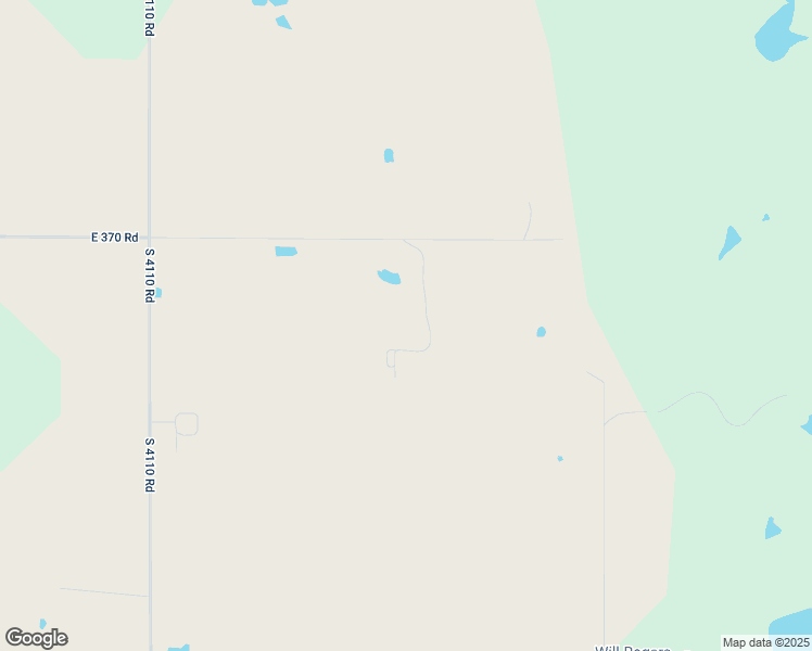 map of restaurants, bars, coffee shops, grocery stores, and more near 8556 East 370 Road in Oologah