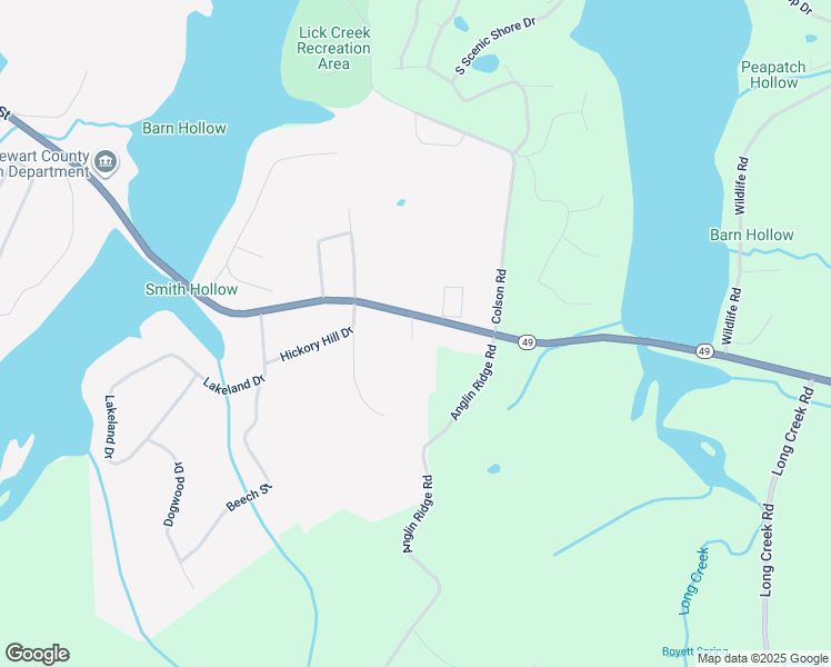 map of restaurants, bars, coffee shops, grocery stores, and more near 1332 Spring Street in Dover