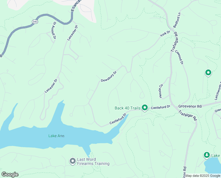 map of restaurants, bars, coffee shops, grocery stores, and more near 20 Pickering Drive in Bella Vista