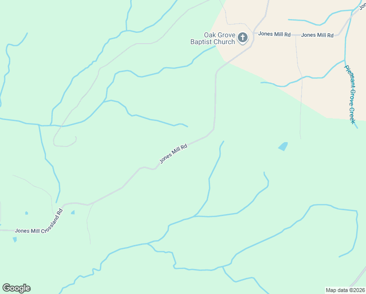 map of restaurants, bars, coffee shops, grocery stores, and more near 4920 Jones Mill Crossland Road in Puryear