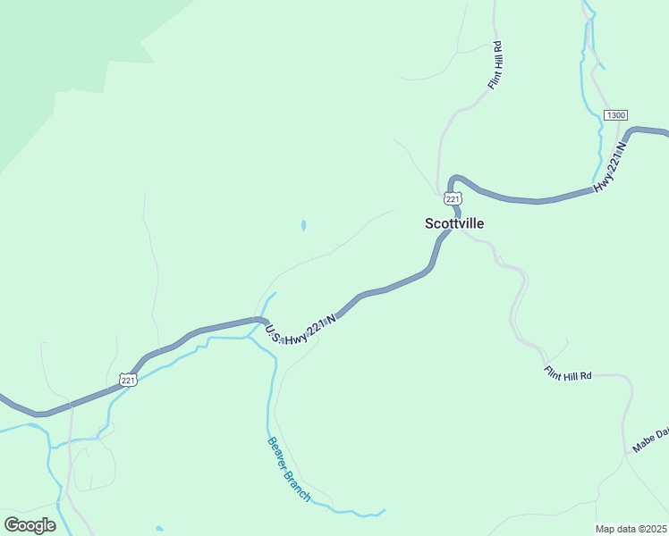map of restaurants, bars, coffee shops, grocery stores, and more near 12435 U.S. Highway 221 North in Scottville