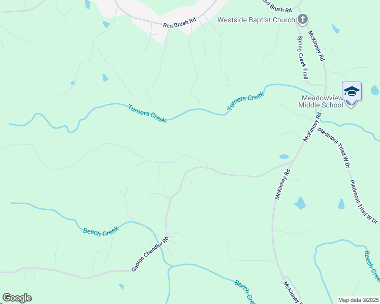 map of restaurants, bars, coffee shops, grocery stores, and more near 166 Watson Road in Mount Airy