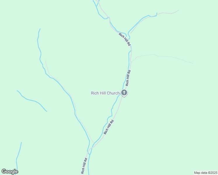 map of restaurants, bars, coffee shops, grocery stores, and more near 2243 Rich Hill Road in Creston