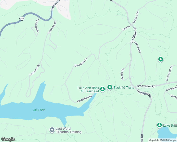 map of restaurants, bars, coffee shops, grocery stores, and more near 3 Hornsea Lane in Bella Vista