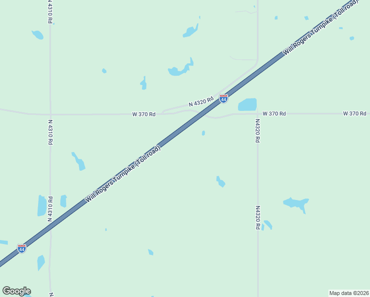 map of restaurants, bars, coffee shops, grocery stores, and more near 3165 West 370 Road in Adair