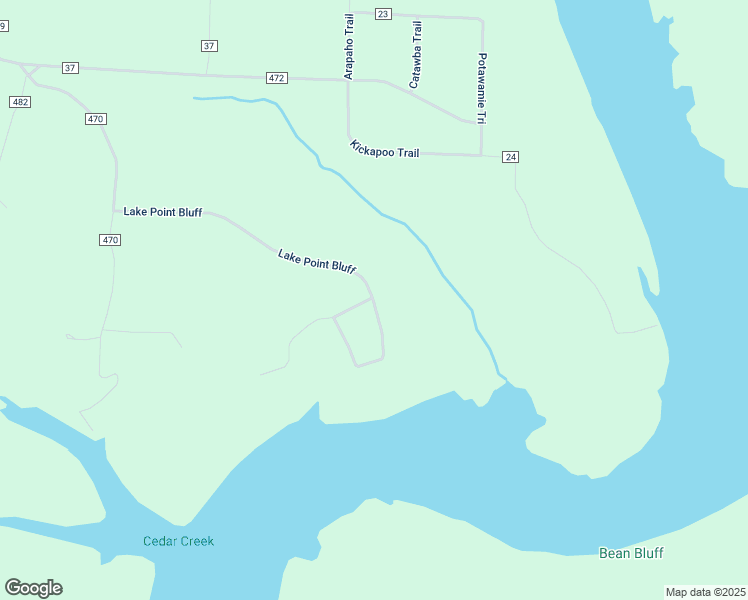 map of restaurants, bars, coffee shops, grocery stores, and more near 407 Lake Point Bluff in Clarkridge