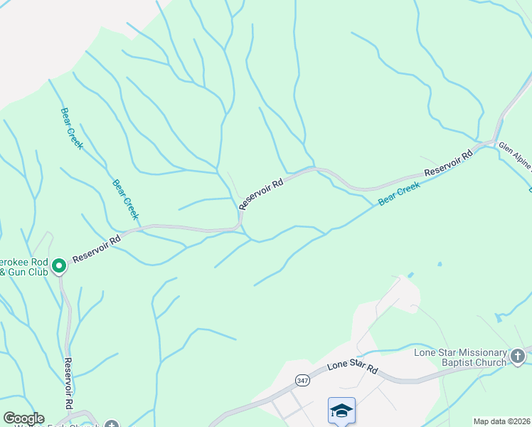 map of restaurants, bars, coffee shops, grocery stores, and more near 4189 Reservoir Road in Kingsport