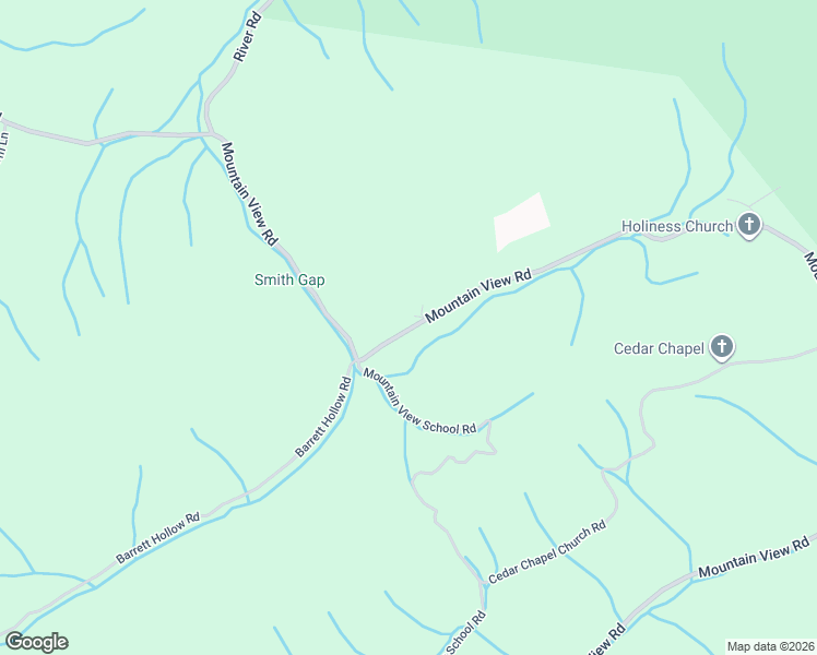 map of restaurants, bars, coffee shops, grocery stores, and more near 115 Mountain View Road in Rogersville