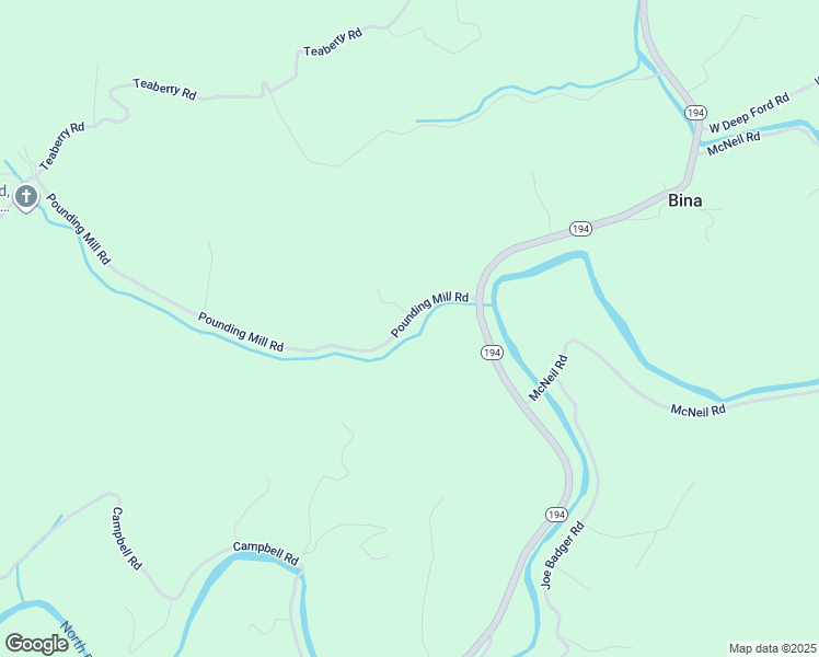 map of restaurants, bars, coffee shops, grocery stores, and more near 271 Pounding Mill Road in Warrensville