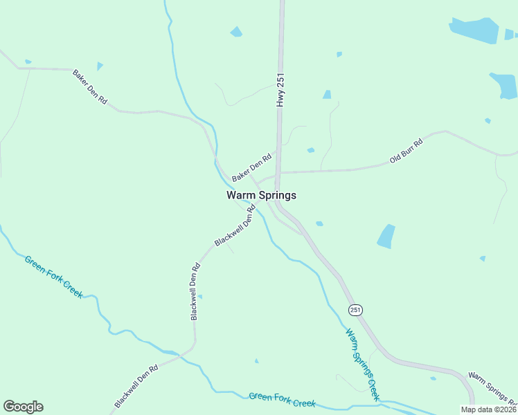 map of restaurants, bars, coffee shops, grocery stores, and more near in Warm Springs