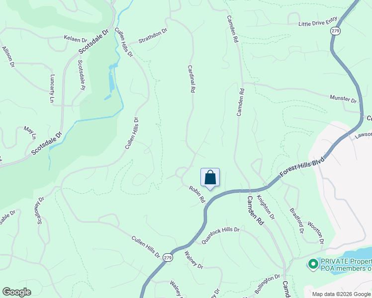 map of restaurants, bars, coffee shops, grocery stores, and more near 12163 Elm Circle in Bella Vista