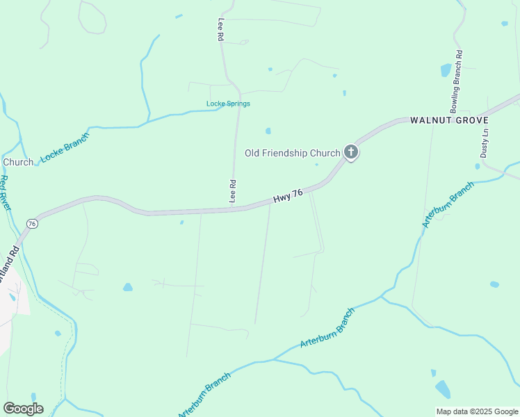 map of restaurants, bars, coffee shops, grocery stores, and more near 4481 Tennessee 76 in Cottontown